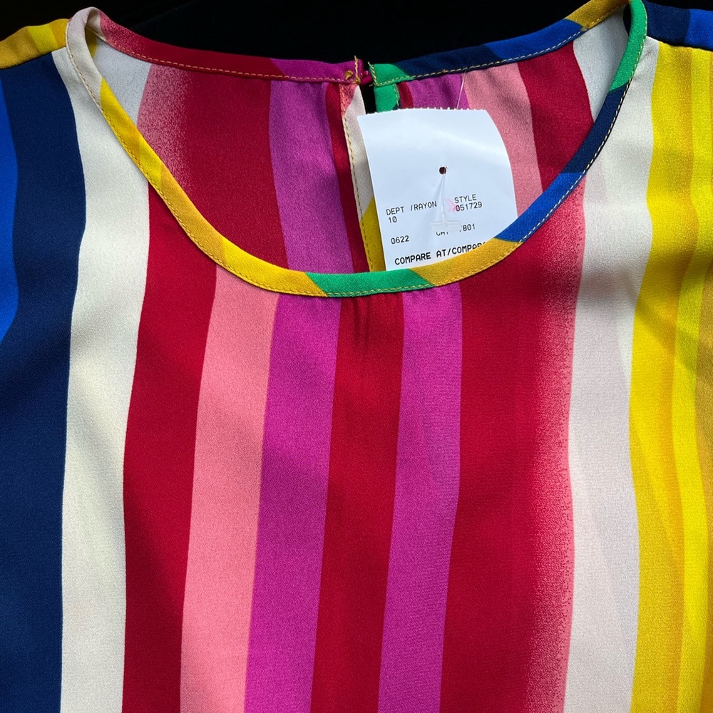 Rainbow blouse